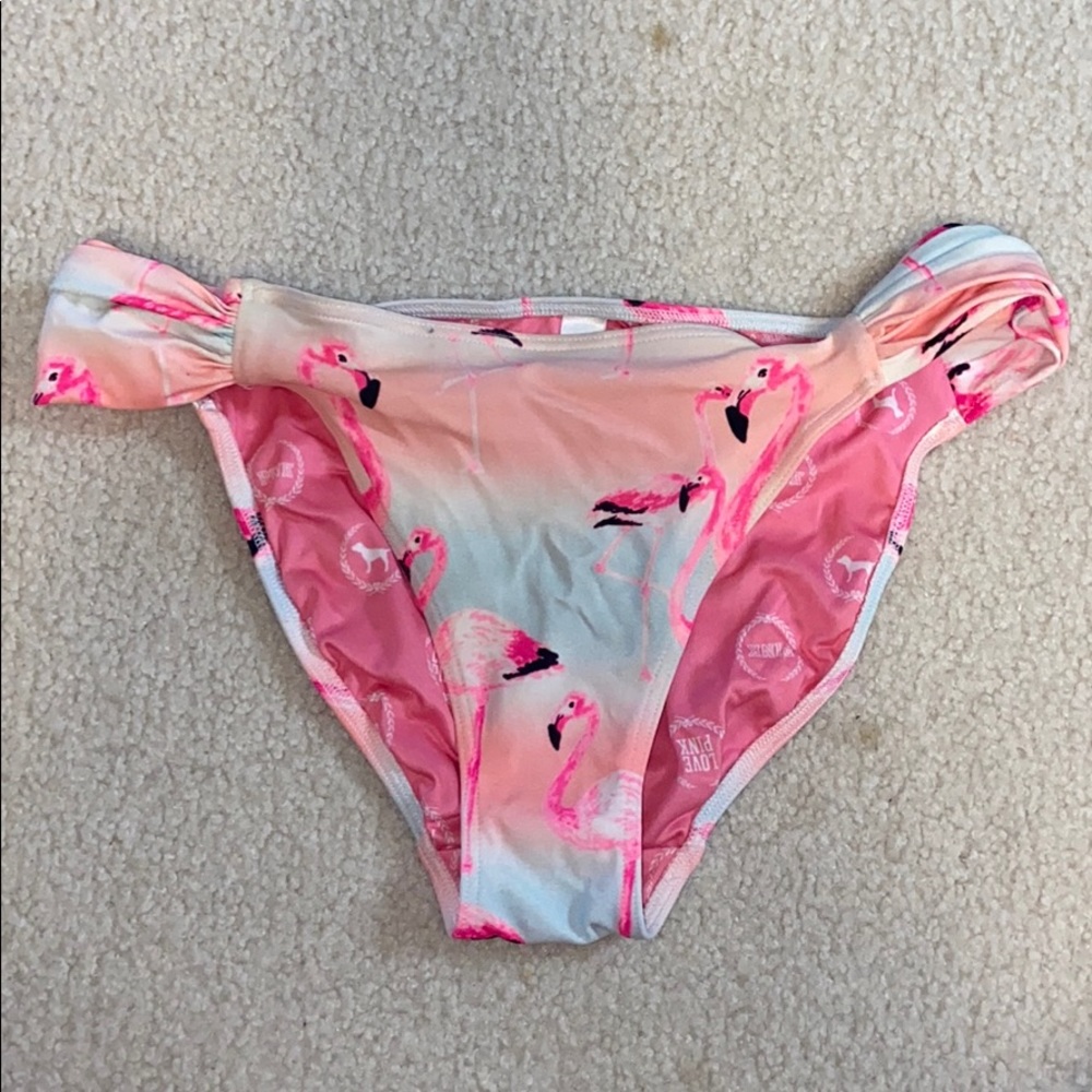 Flamingo bikini bottoms!